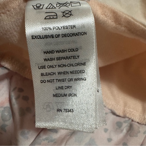 Moonlight Manor Old Lady Dog Costume Floral Pink Dress with Lace & Purse Details - Picture 10 of 10